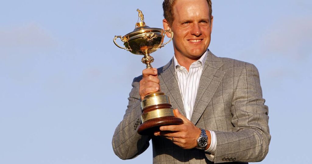Luke Donald, the former NCAA champion from Northwestern, is named the new European Ryder Cup captain