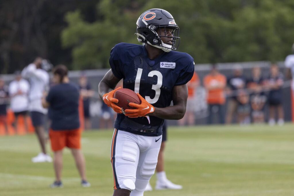 Which WR will break out? Will Lucas Patrick be ready for Week 1? 5 questions about Chicago Bears veteran newcomers.