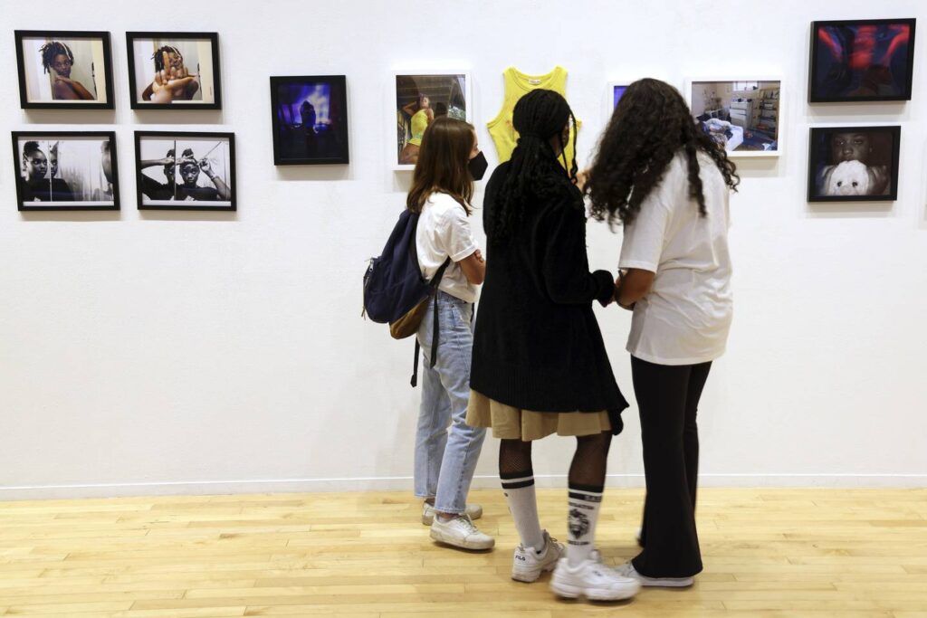 Recent SAIC exhibit ‘Exploring Black Girlhood: Through the Artist’s Eyes’ shows off the artistry of Black girls — and the progress of a Chicago nonprofit