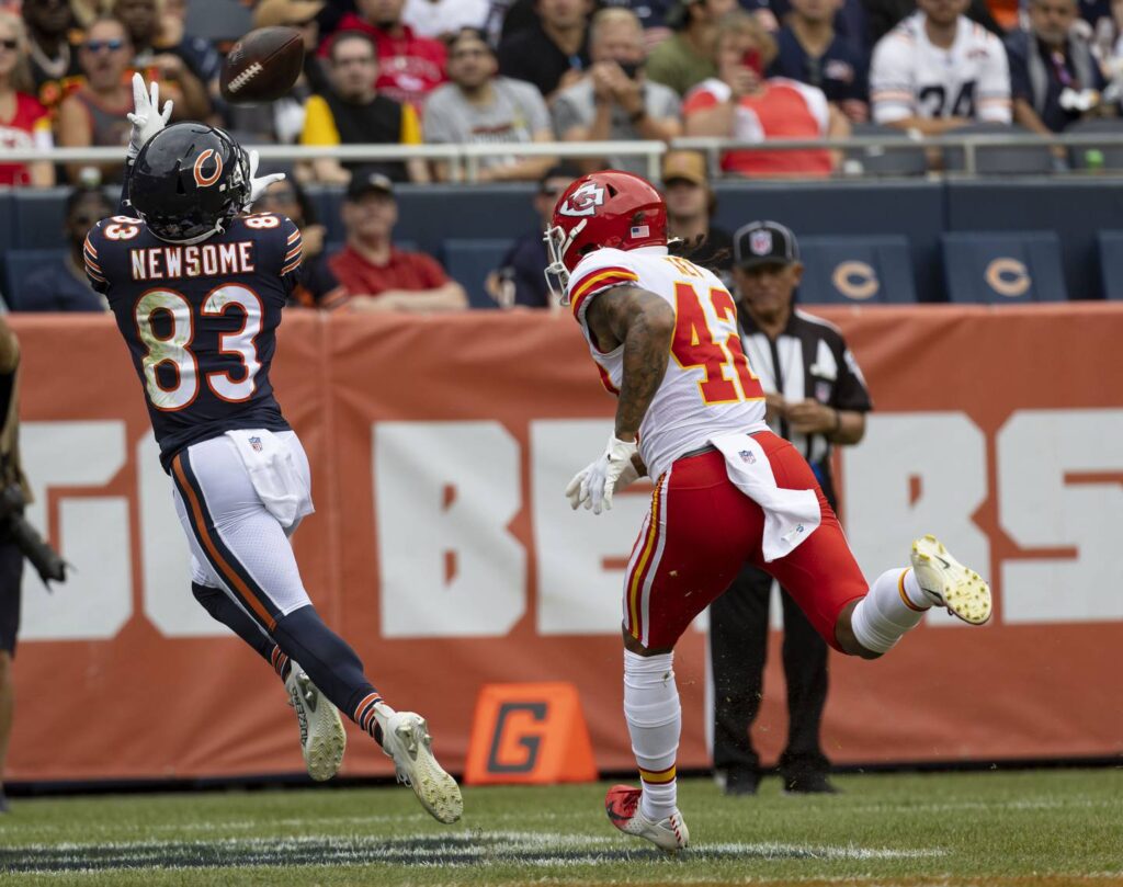 Brad Biggs’ 10 thoughts on Matt Eberflus’ coaching debut for the Chicago Bears — a 19-14 preseason win vs. the Kansas City Chiefs