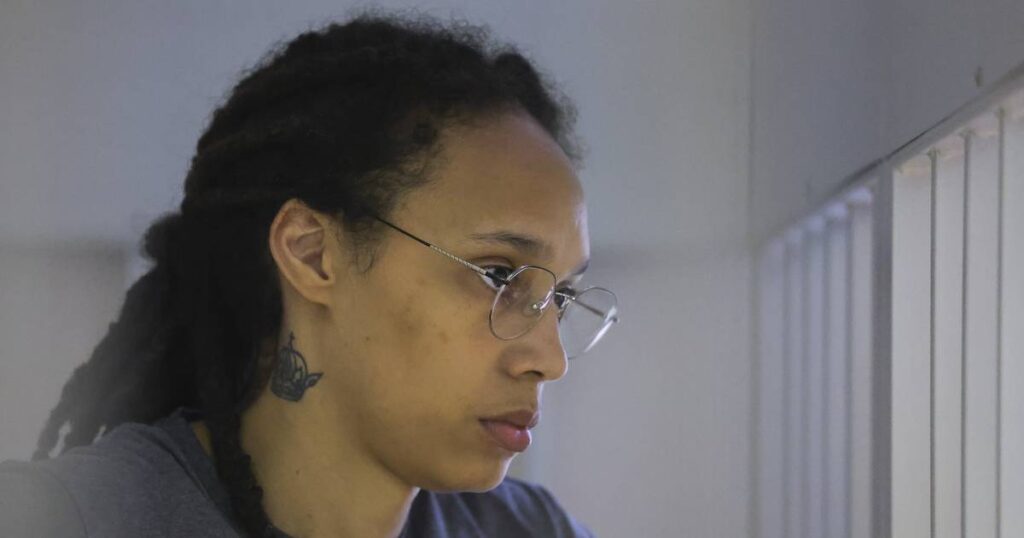 Brittney Griner is sentenced to 9 years in Russian jail for drug possession and smuggling