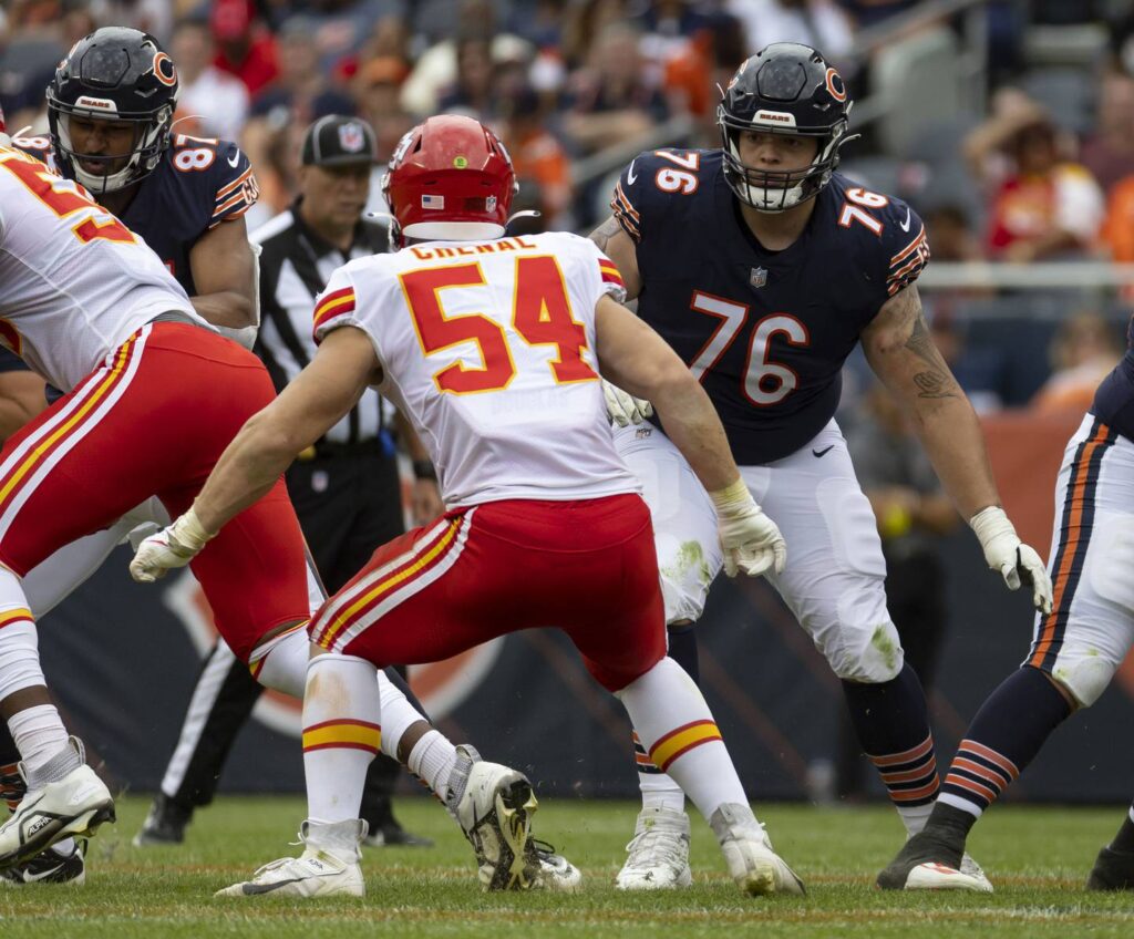 4 things to watch for in the Chicago Bears’ 2nd preseason game, including Teven Jenkins’ move inside and a pair of rookie debuts