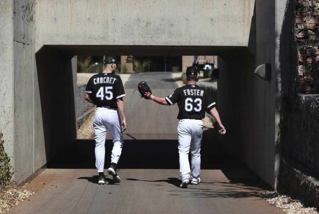 Garrett Crochet is ‘excited to get a ball in my hand’ as the Chicago White Sox reliever’s Tommy John rehab progresses