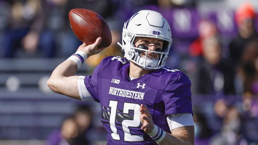 Northwestern still mum about its starting quarterback for the season opener against Nebraska on Saturday in Ireland