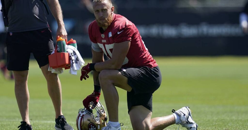 Star tight end George Kittle misses a 2nd straight practice for the San Francisco 49ers with a groin injury