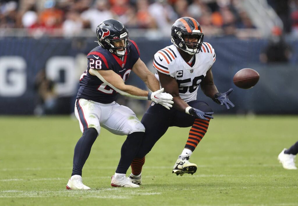 Does Roquan Smith’s huge game help him get the contract he wants? Brad Biggs’ 10 thoughts on the Chicago Bears’ Week 3 win.