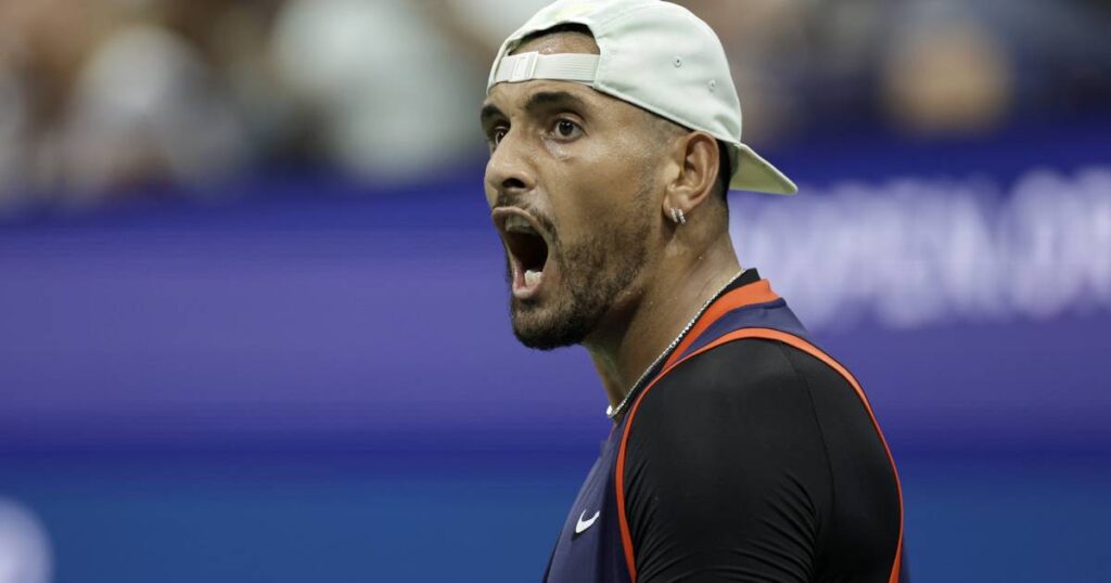 Nick Kyrgios knocks off Daniil Medvedev, the US Open’s top seed and defending champion