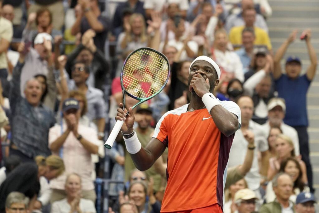 Frances Tiafoe becomes the 1st American man to reach the U.S. Open semifinals since 2006 with win over Andrey Rublev
