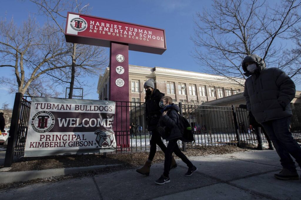 Chicago’s Harriet Tubman school — once united over its name change — now in turmoil over principal’s leadership; council has sought her dismissal