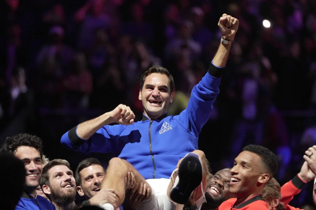 Roger Federer bids farewell to competitive tennis, losing a doubles match with longtime rival Rafael Nadal: ‘It’s been a perfect journey’
