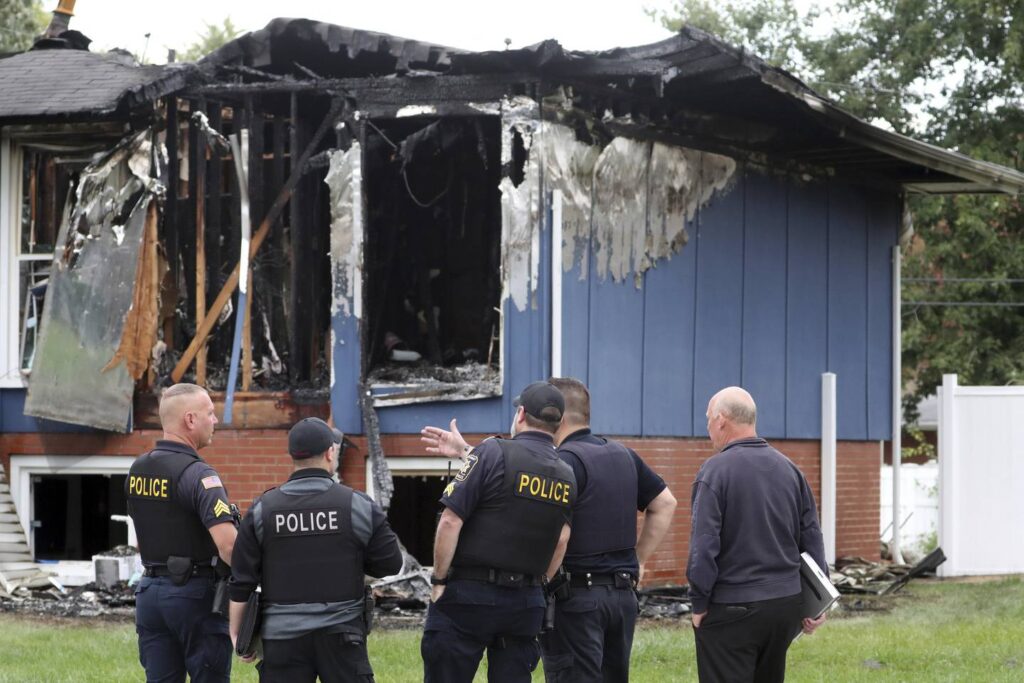 Oak Forest police say there were numerous domestic-related calls to home where woman and her two adult children were fatally shot