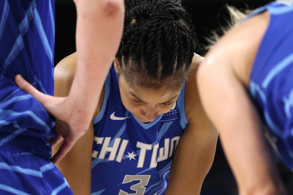 Column: After an emotional playoff loss, the Chicago Sky’s future is uncertain — but hopeful