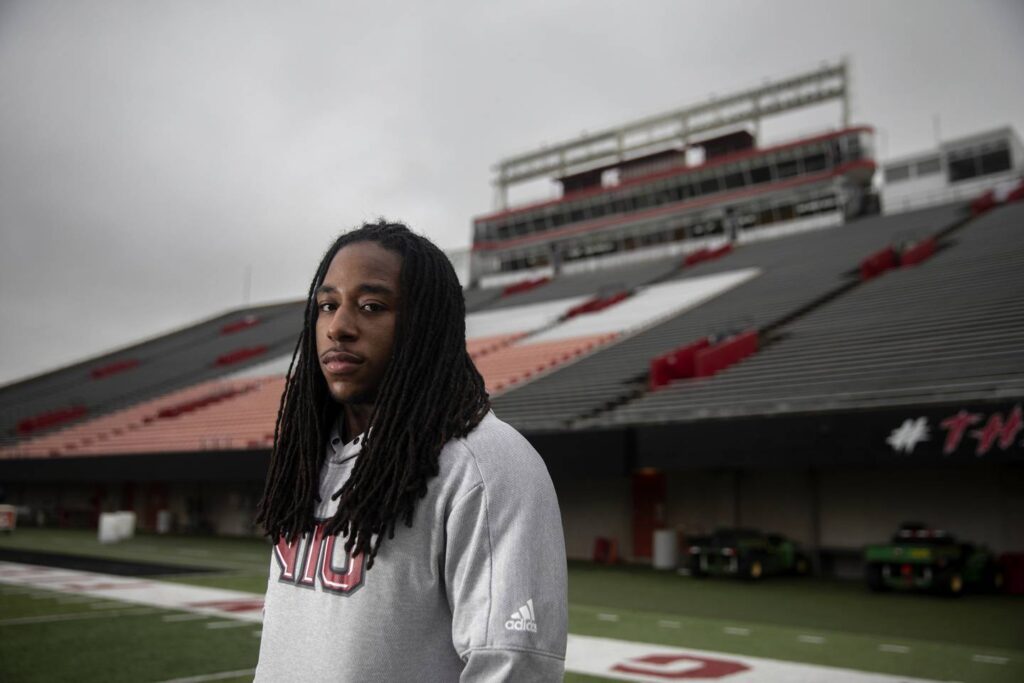 Kyle Pugh savors a rare 8th season of eligibility with Northern Illinois — and even the jokes: ‘They call me grandpa’