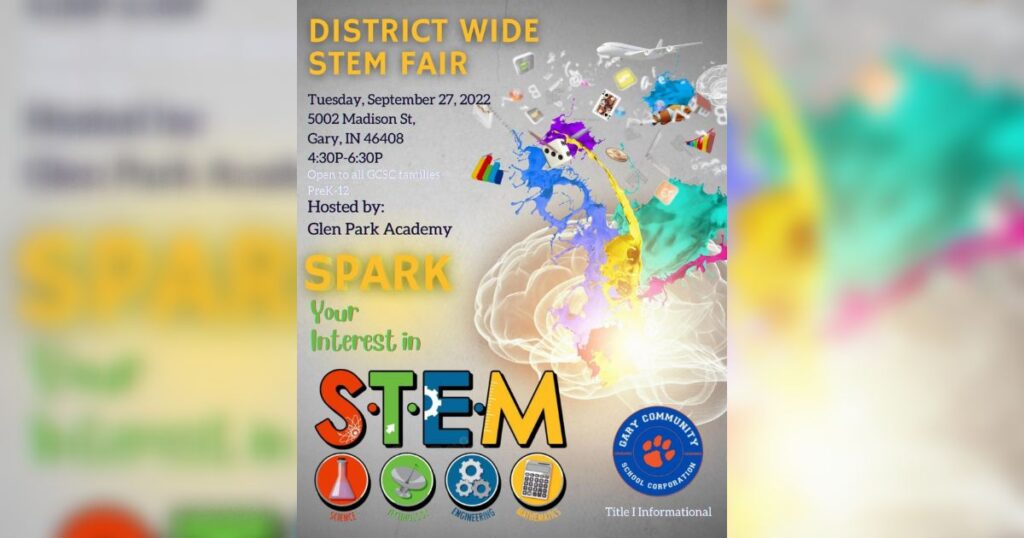 Gary Community School Corporation to host STEM night September 27