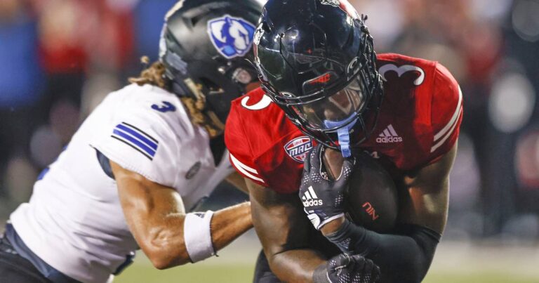 Northern Illinois holds off Eastern Illinois for a 34-27 win in its season opener