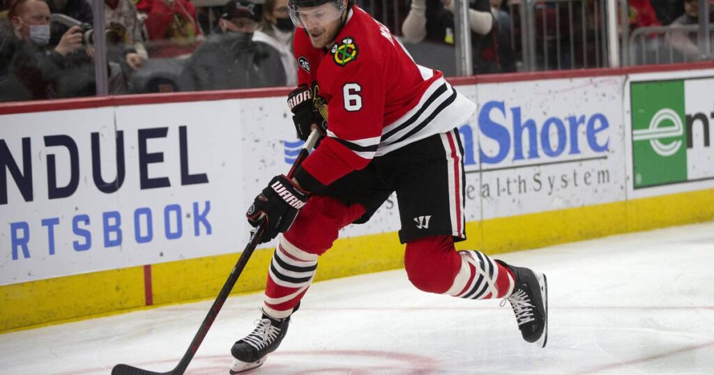 Spinal surgery will sideline Chicago Blackhawks defenseman Jake McCabe for 10-12 weeks