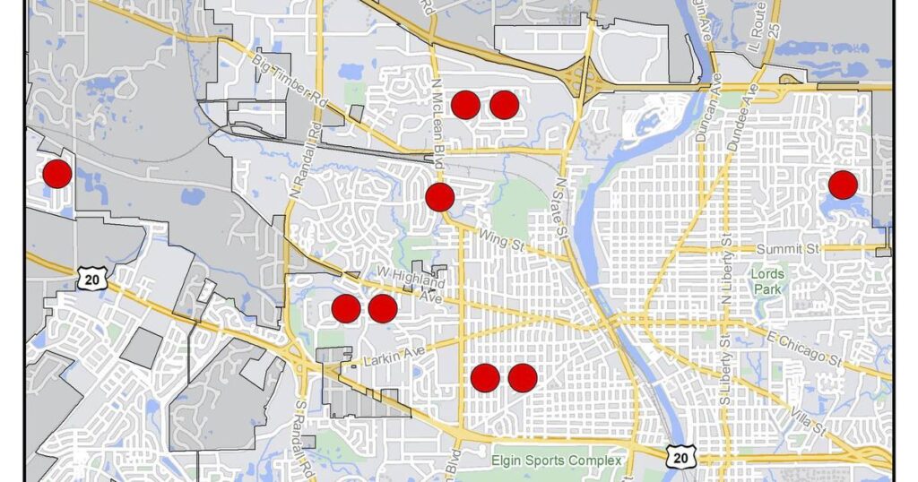 Seven house burglaries, two attempted burglaries in Elgin linked to thieves posing as utility workers