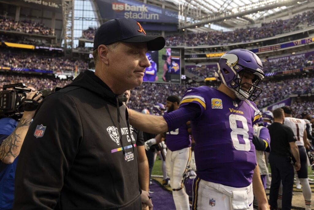 Column: Chicago Bears’ loss to the Minnesota Vikings — after a brutal start and a spirited comeback — is ‘hard to swallow’