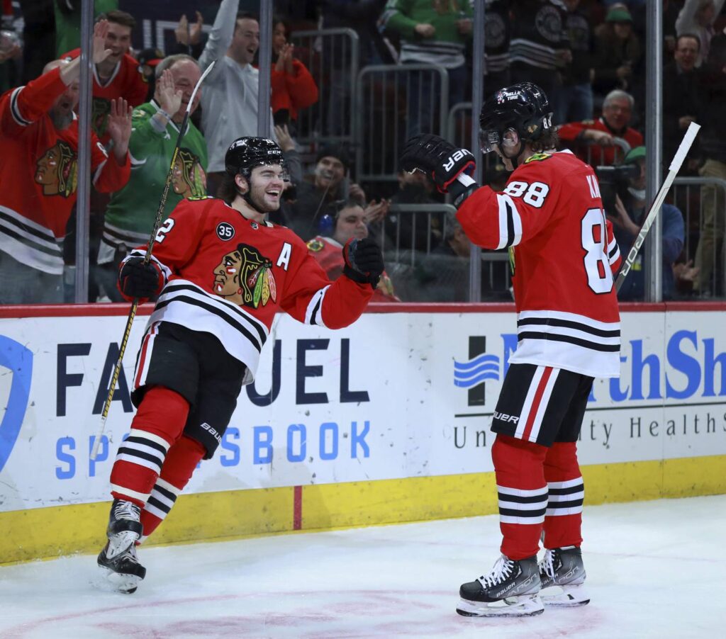 4 things we heard from Patrick Kane, including the Chicago Blackhawks star’s reaction to Alex DeBrincat’s letter