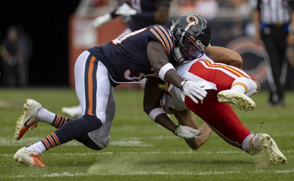 CB Jaylon Johnson is itching to play against the Minnesota Vikings, but the Chicago Bears list him as doubtful to return