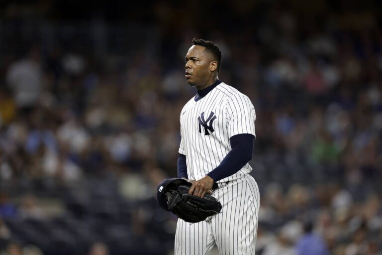 Aroldis Chapman left off ALDS roster after skipping scheduled workout