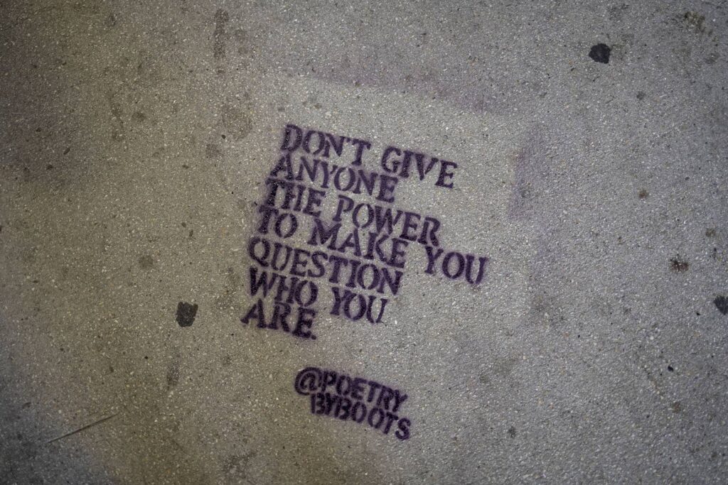 Meet Boots, the poet who leaves inspirational messages on Chicago’s sidewalks