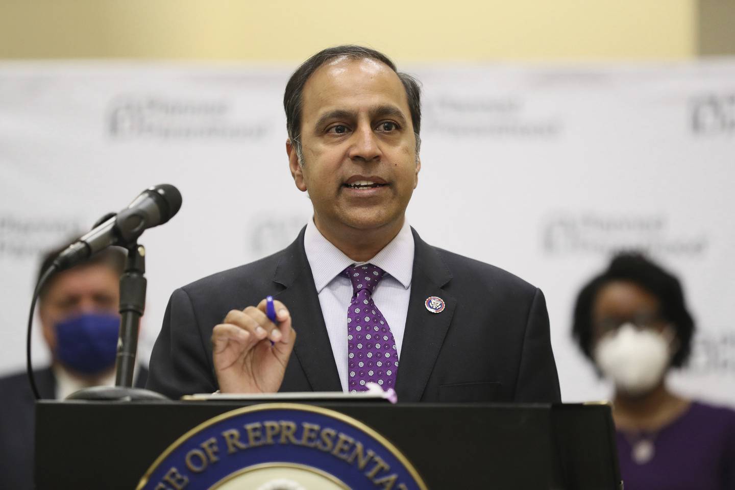 Illinois U.S. Rep. Raja Krishnamoorthi once thought a future in politics was unrealistic because of his name.