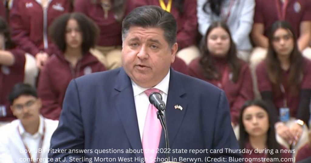 Pritzker, Ayala point to positive trends in report card, acknowledge pandemic’s toll