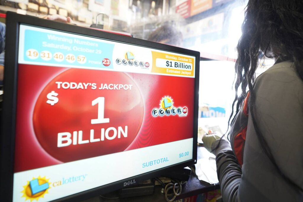 $1 billion Powerball jackpot up for grabs Monday night