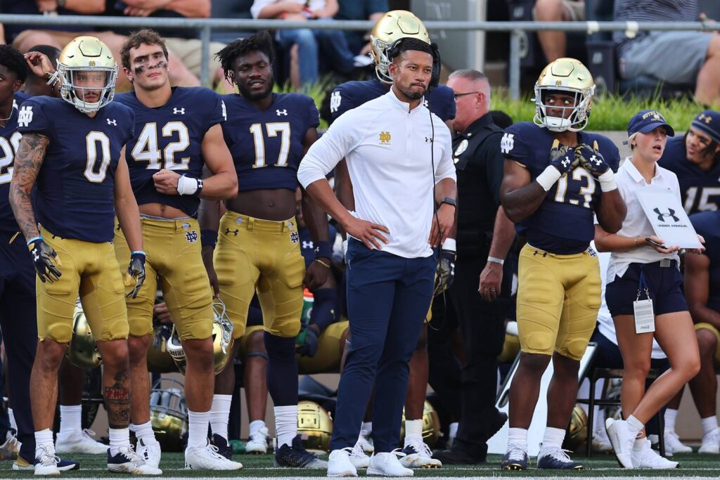 What happened to Notre Dame’s home-field advantage? Slow starts on offense are an issue for Marcus Freeman’s team.