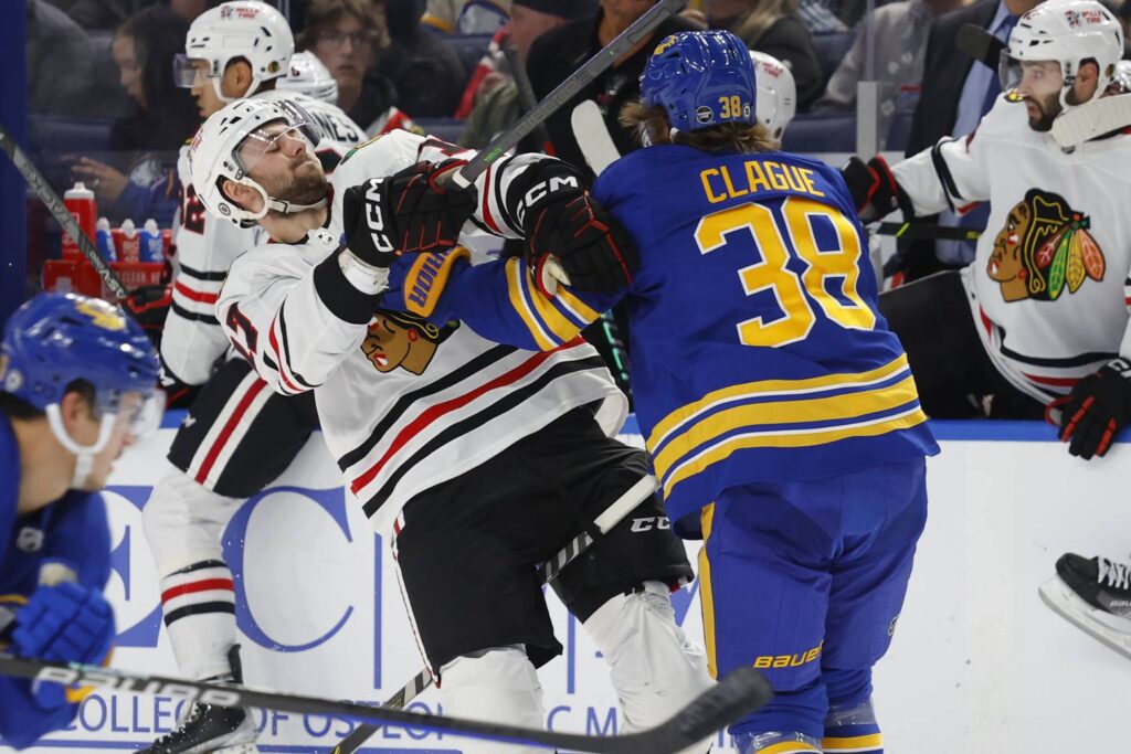 3 takeaways from the Chicago Blackhawks’ 4-3 overtime loss to the Buffalo Sabres, including a late defensive breakdown