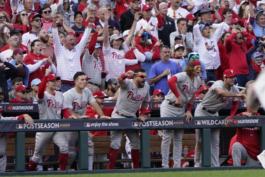 MLB playoffs roundup: Philadelphia Phillies’ 6-run 9th stuns the St. Louis Cardinals, while José Ramírez’s HR lifts the Cleveland Guardians to opening win
