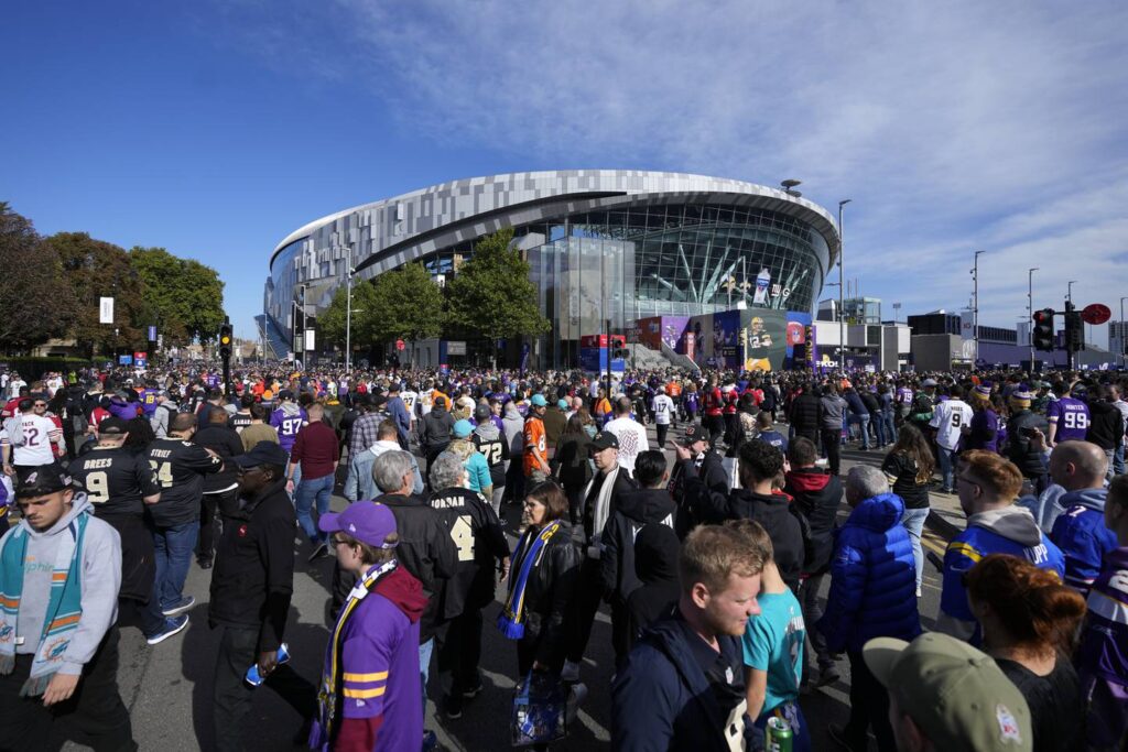 Turf under grass: How the NFL and Tottenham collaborated on a stadium fit for football … and football