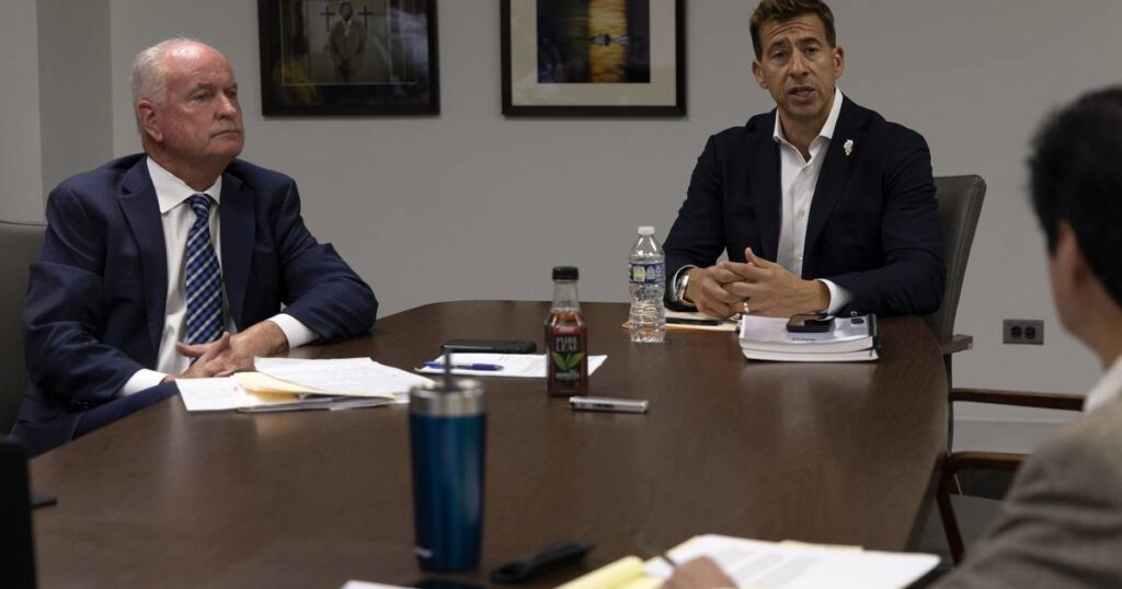 Alexi Giannoulias and Dan Brady offer differing visions for Illinois secretary of state’s office