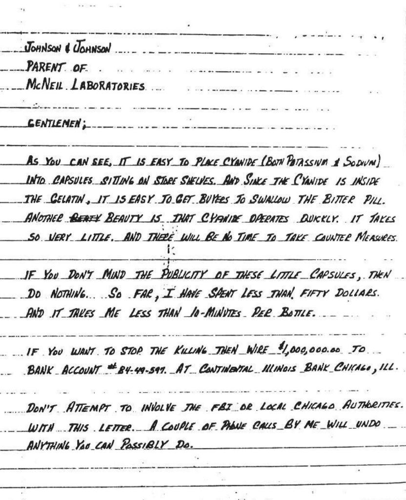 The Tylenol murders, part 4: ‘That’s Jim Lewis!’ The Tylenol task force turns its attention to a man with a disturbing past.