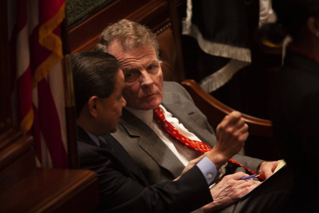 AT&T charged with trying to illegally influence ex-Speaker Michael Madigan