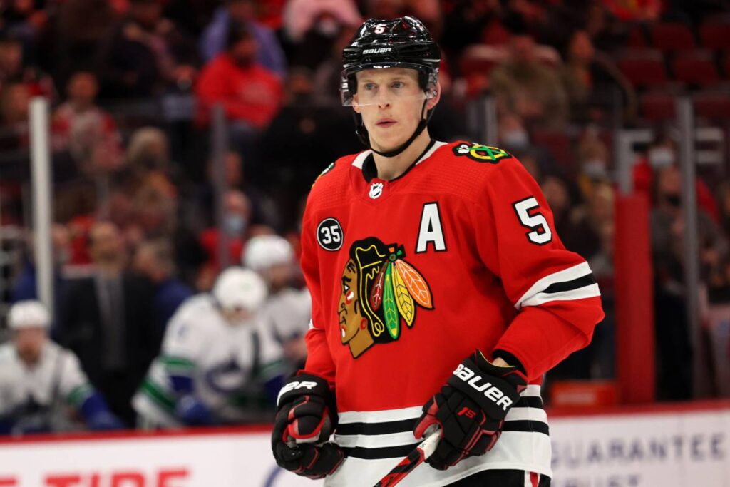 Jake McCabe and Connor Murphy are on the mend for the Chicago Blackhawks, but will either be ready for the season opener?