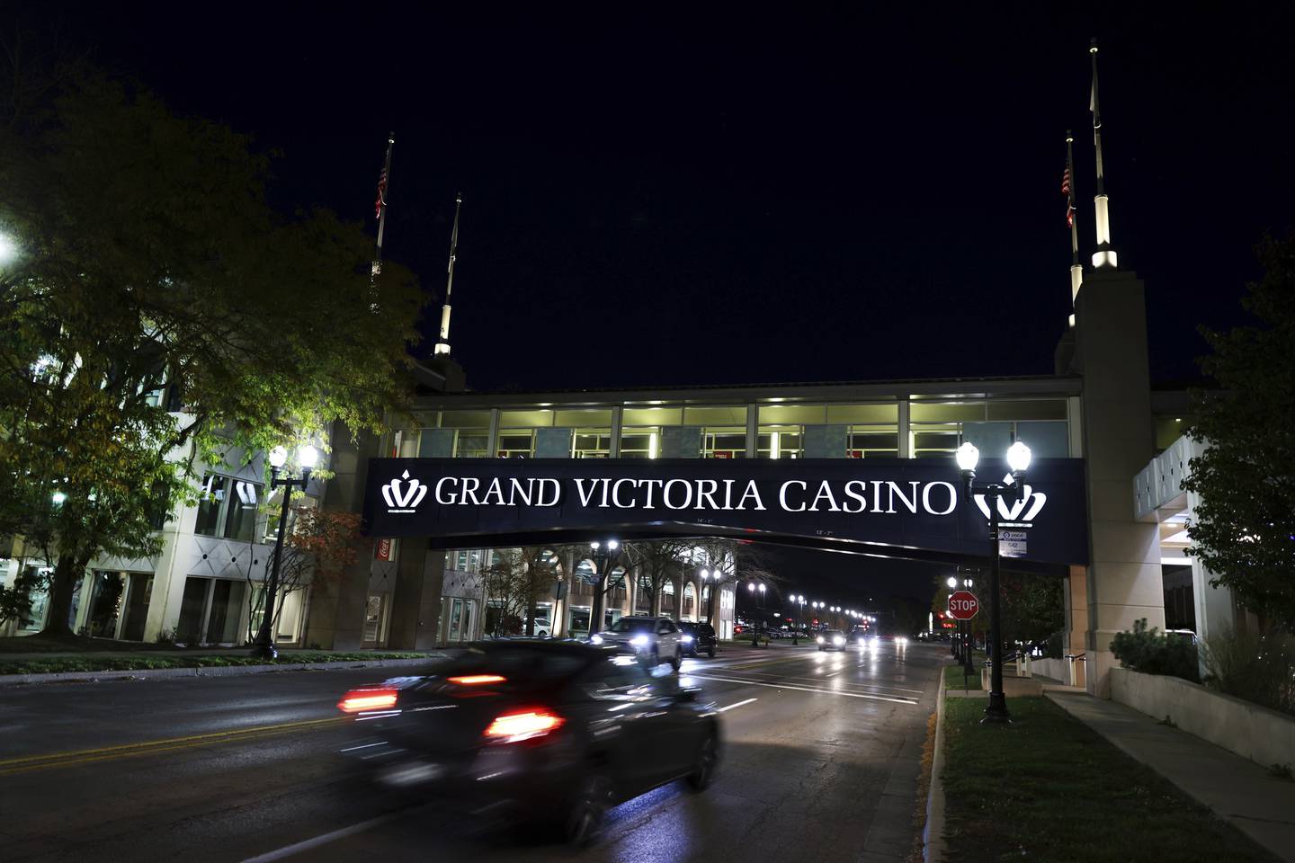 The Grand Victoria Casino in Elgin.