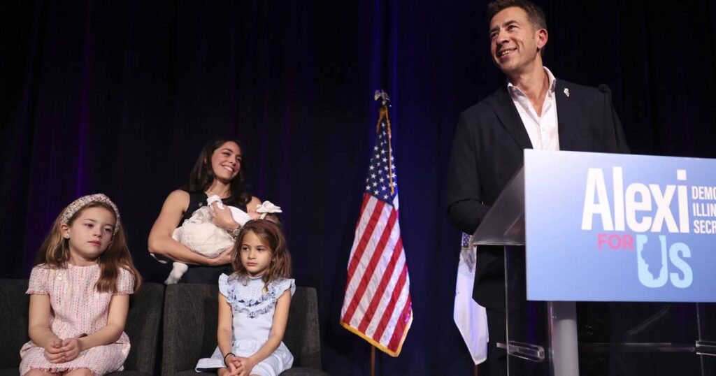Democrat Alexi Giannoulias seeking ideas as he announces transition team days after secretary of state win