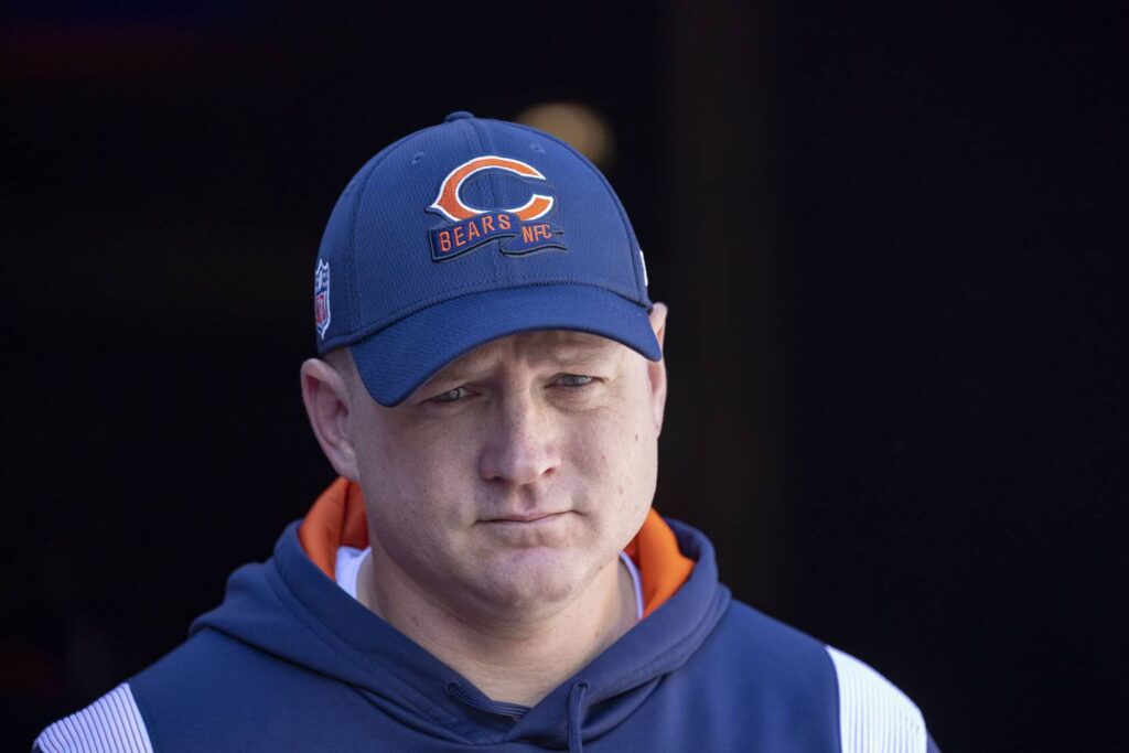 Column: ‘This guy is a grand slam.’ Tracing the influences that shaped Luke Getsy, the architect of the Chicago Bears’ powerful running game.