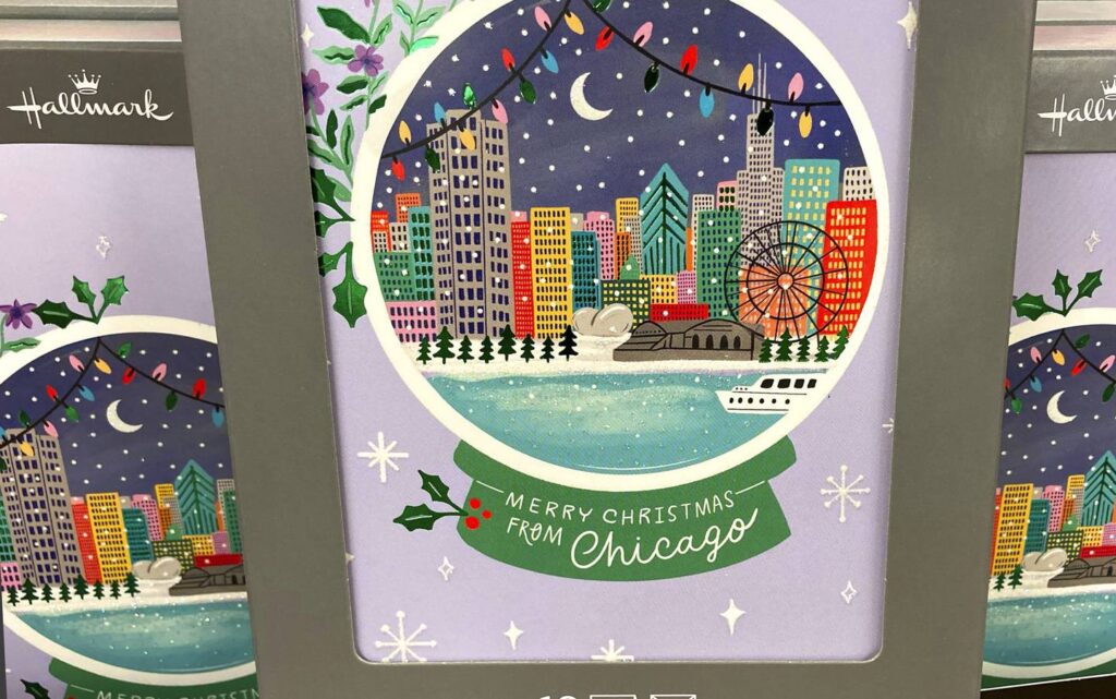 Does The Bean look like a butt? Cheeky new Hallmark holiday card makes it seem so