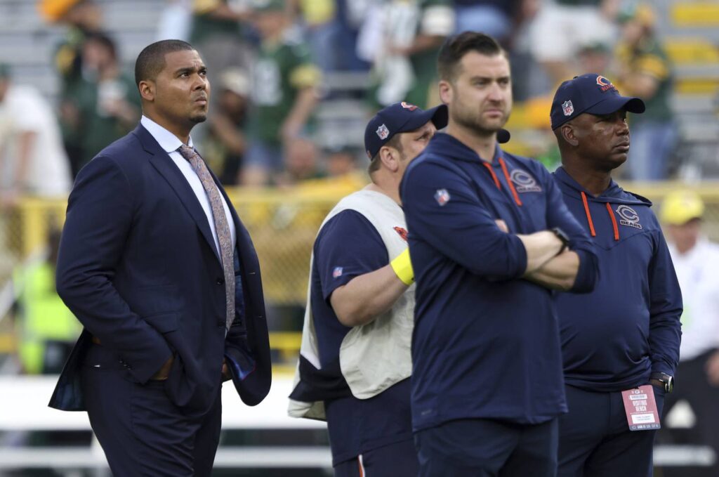 Column: Chicago Bears aren’t tanking — a dirty word in sports. But how do you build a winning culture while tearing down the roster?