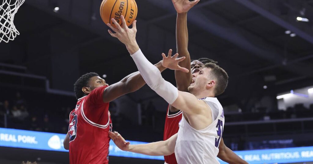 Northwestern improves to 2-0 with a 63-46 victory against Northern Illinois
