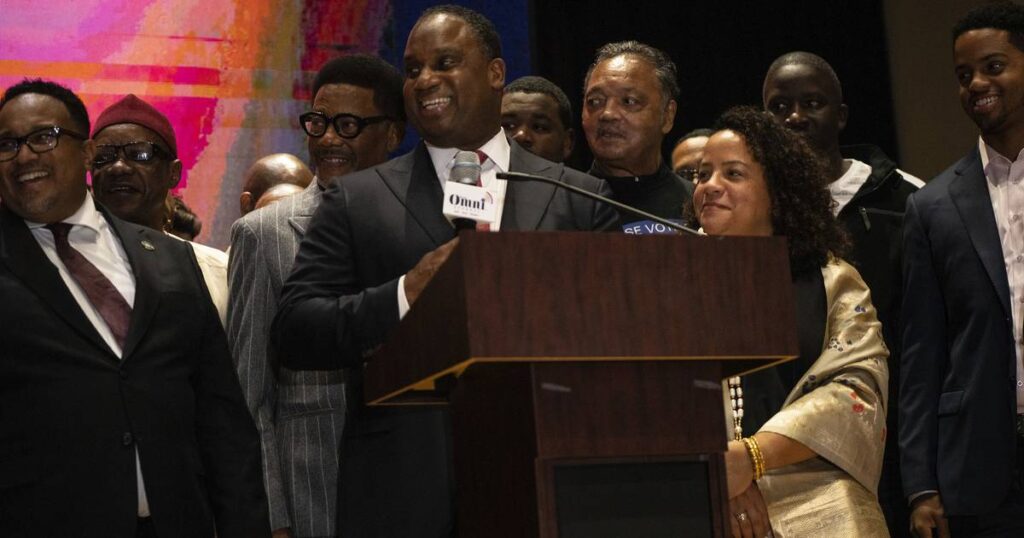 Jonathan Jackson keeps 1st congressional seat in Democratic hands following US Rep. Bobby Rush’s retirement