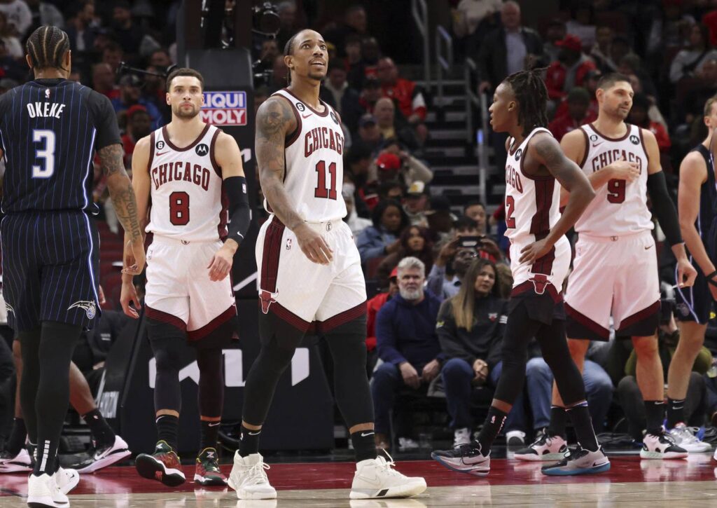 Coach Billy Donovan demands more from Chicago Bulls stars Zach LaVine, DeMar DeRozan and Nikola Vučević: ‘Those 3 guys need to raise it up’