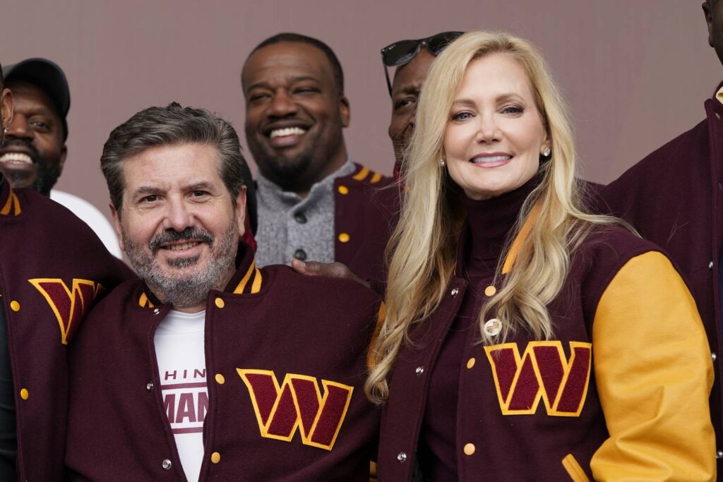 Owners Dan and Tanya Snyder hire firm to ‘consider potential transactions’ for Washington Commanders
