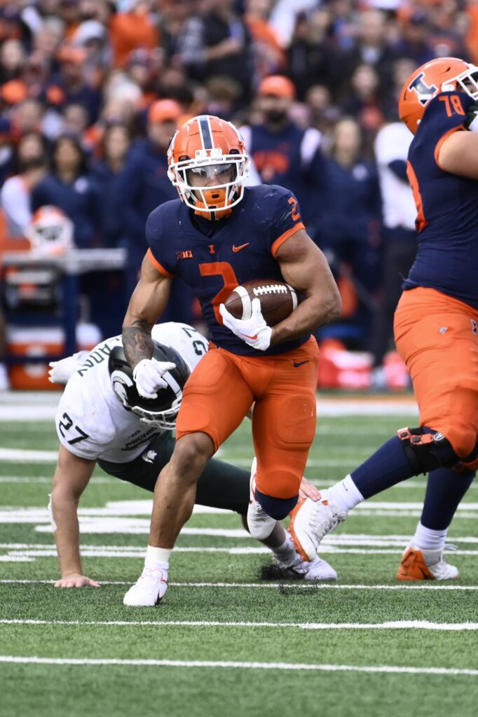 No. 21 Illinois plays host to Purdue with the Big Ten West lead on the line: ‘Definitely a sense of urgency’