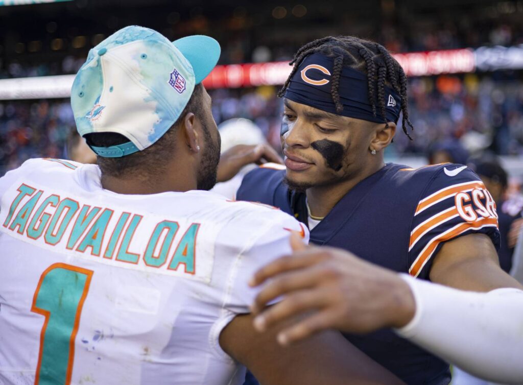 Chicago Bears QB rewind: Justin Fields Fever reached new levels with an electric Week 9 outing. What it means for the offense going forward.