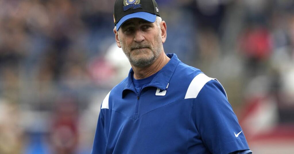 Indianapolis Colts fire coach Frank Reich as league’s lowest scoring offense continues to sputter