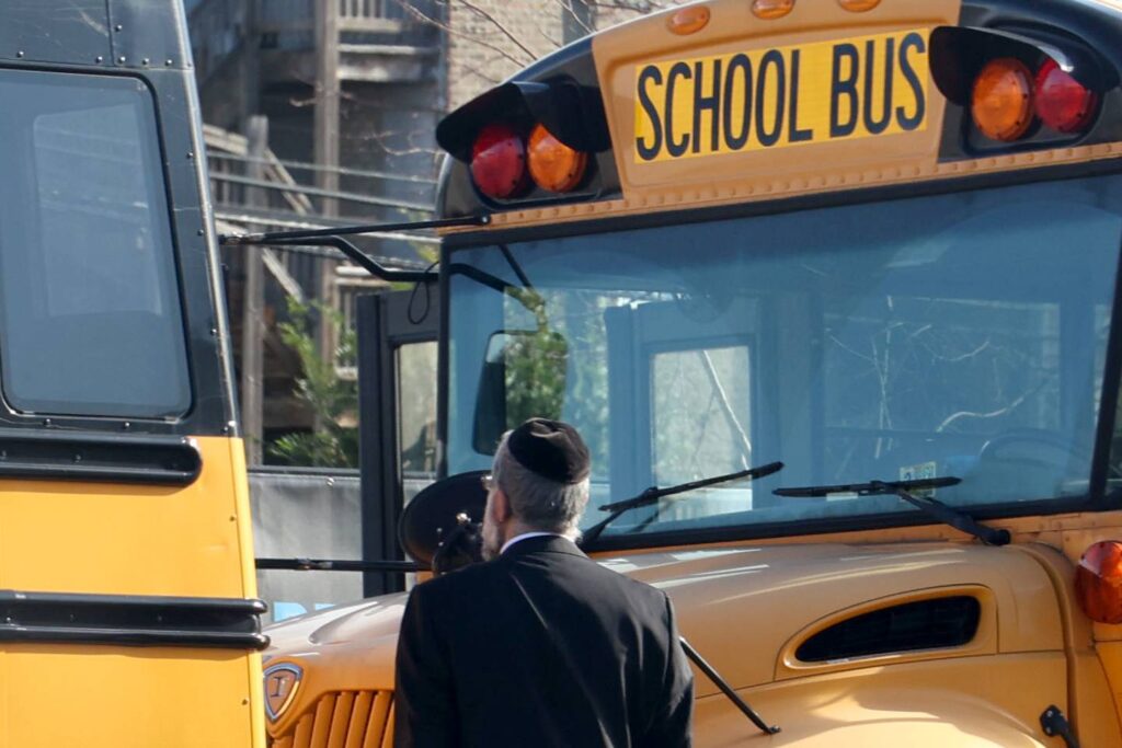 School leader says incident of man shouting to students on bus was not antisemitism but ‘kids and immature adults’